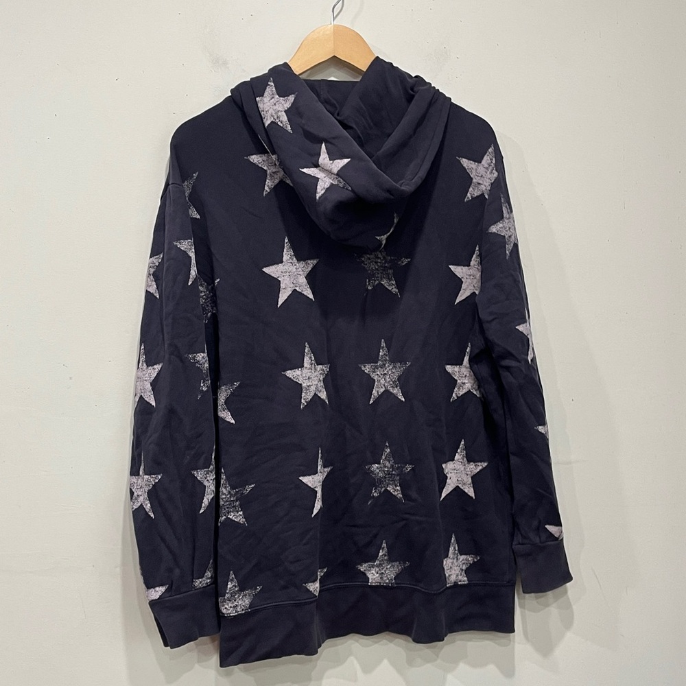 Ralph Lauren Denim & Supply Vintage US Stars Pattern Hoodie Sweatshirt XL - Picture 8 of 13
